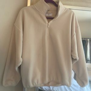 Aritzia Cozy Fleece 1/4 Zip Size S